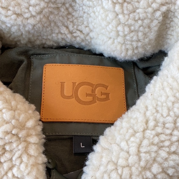 NEW Ugg Men’s Nylon Trucker Jacket - Picture 4 of 12